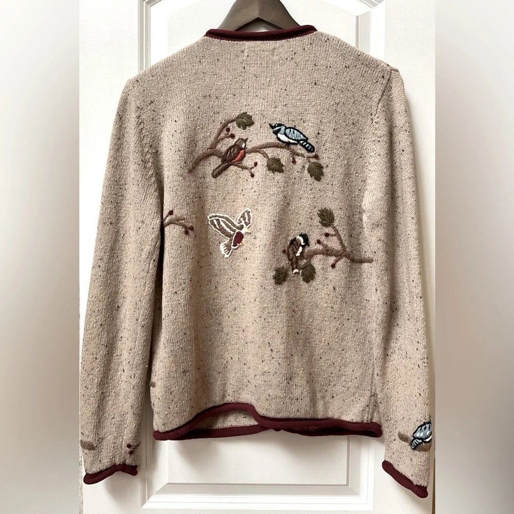 Christopher & Banks Vintage Embroidered Cardigan - Picture 7 of 11